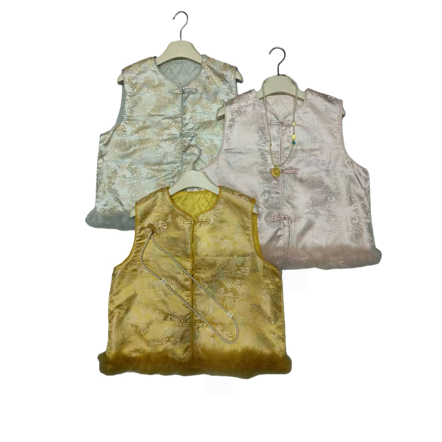 秋冬厚款保暖百搭马夹新中式上衣复古中国风马甲冬季时尚气质