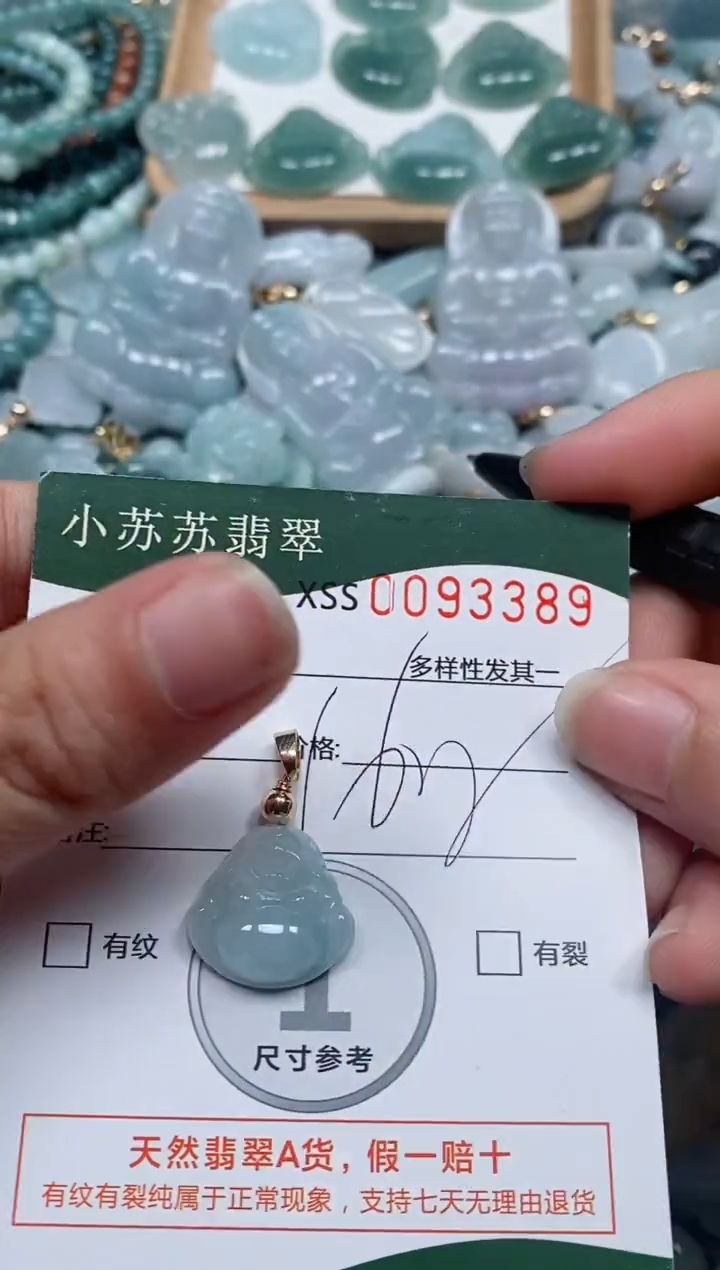 【闪购商品】翡翠颈饰未镶嵌闪购商品0093389