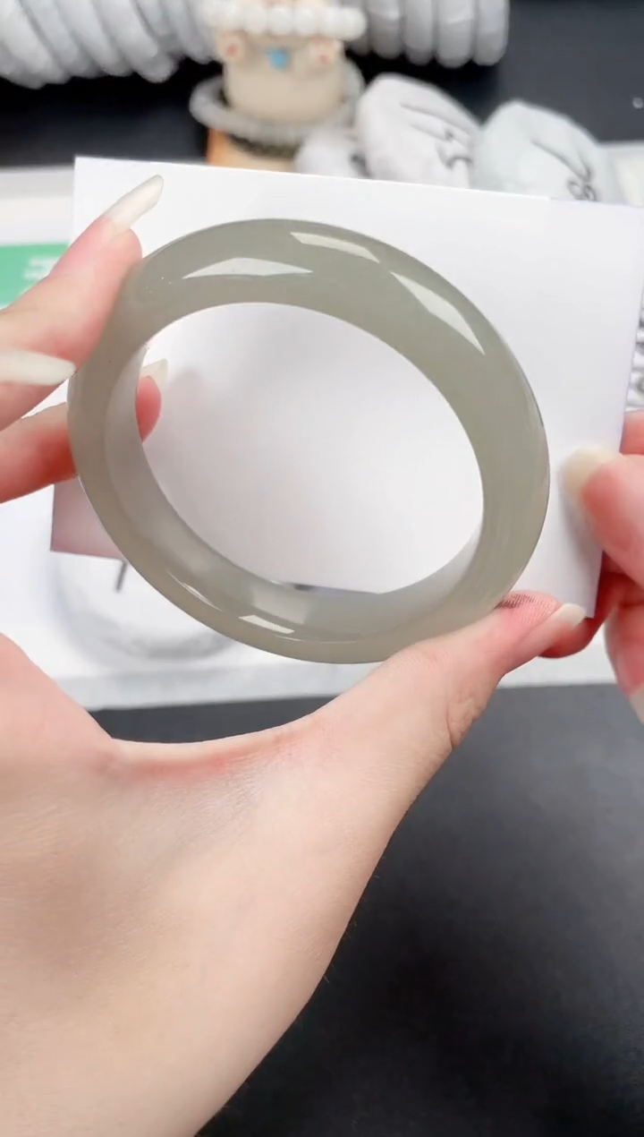 石英质玉手镯未镶嵌84-57.3