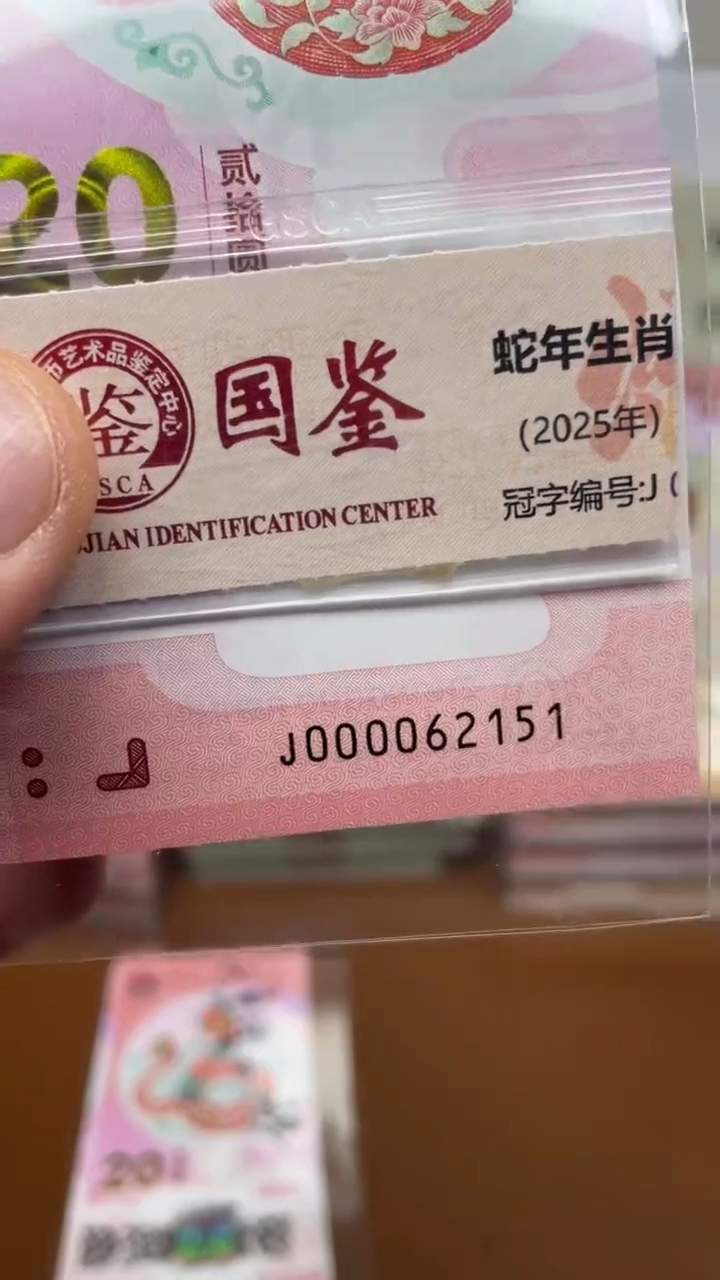 【闪购商品】塑料蛇钞000062151单张国鉴111