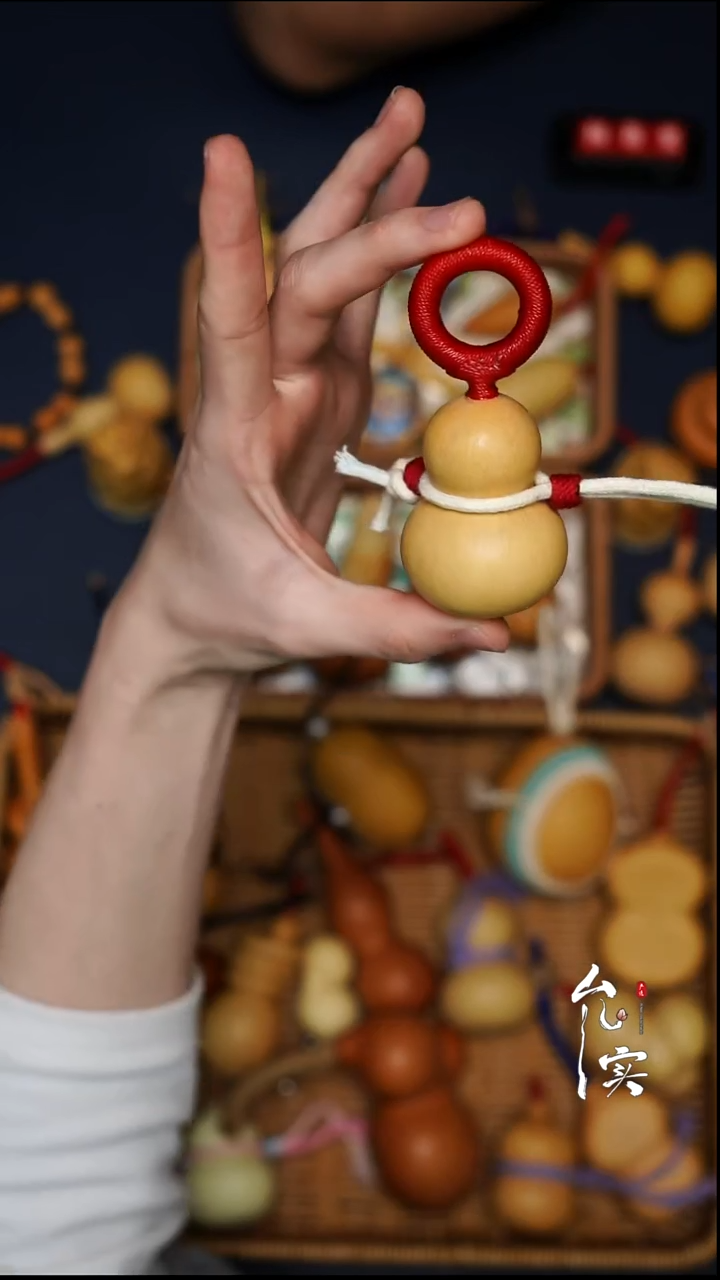 -文玩葫芦手把件