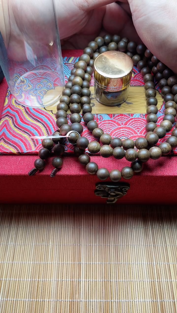 【闪购商品】沉香手串柬埔寨菩萨棋沉水Q08123320