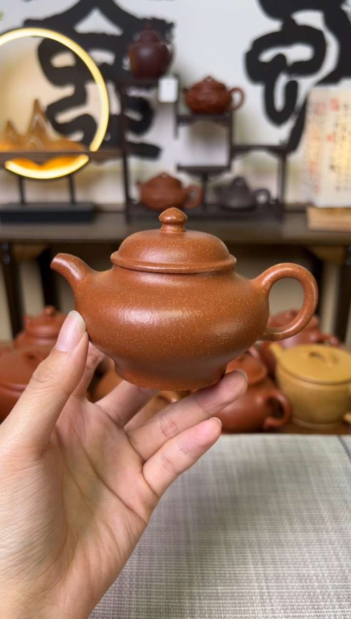 【闪购商品】段泥茶壶独壶黄降坡掇只壶130CC