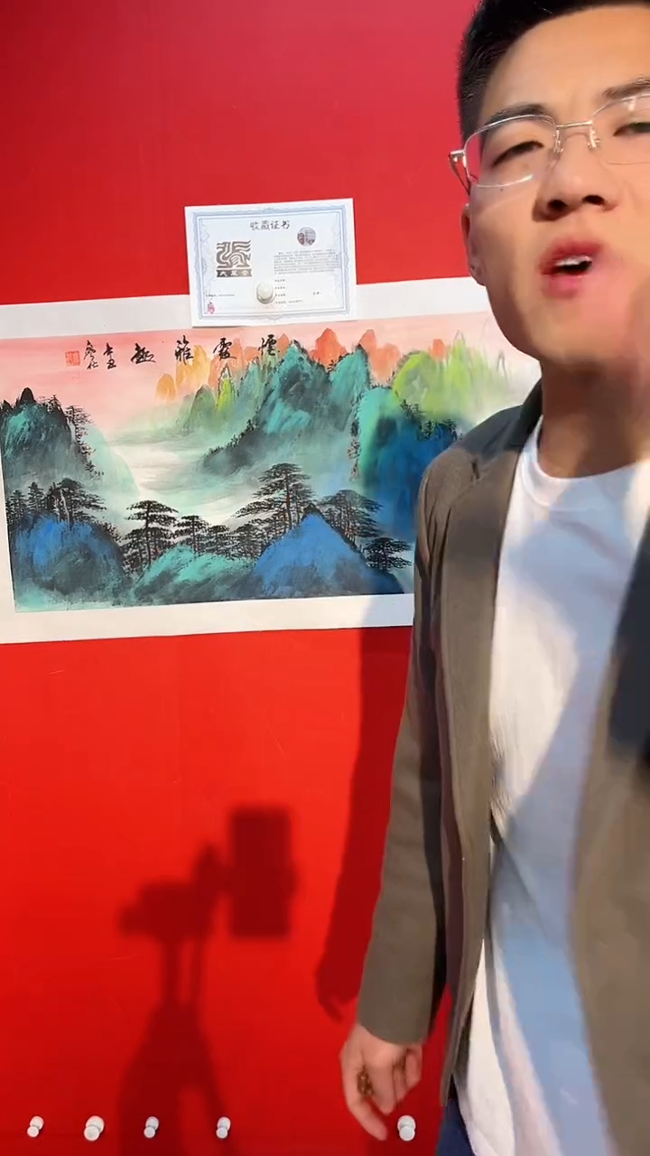 国画廖化老师国画作品