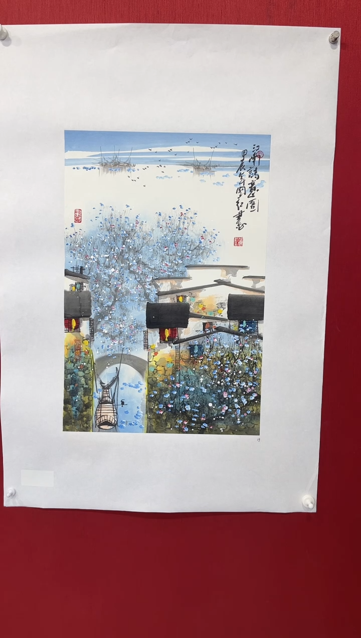 国画张国红老师画作