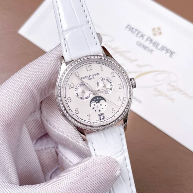 95新 Patek Philippe/百达翡丽 4947G卡20年百达翡丽女表7348185