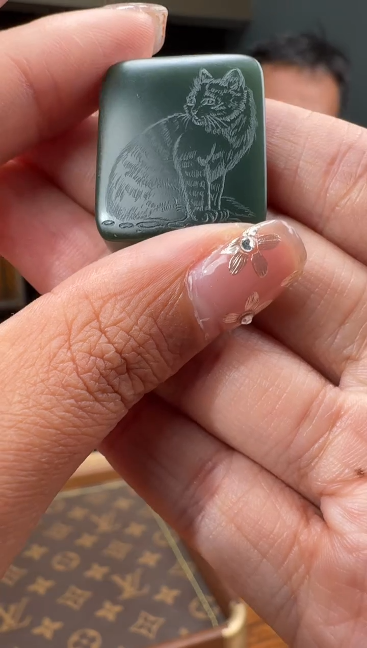 【闪购商品】和田玉129未镶嵌1.21郭鹏