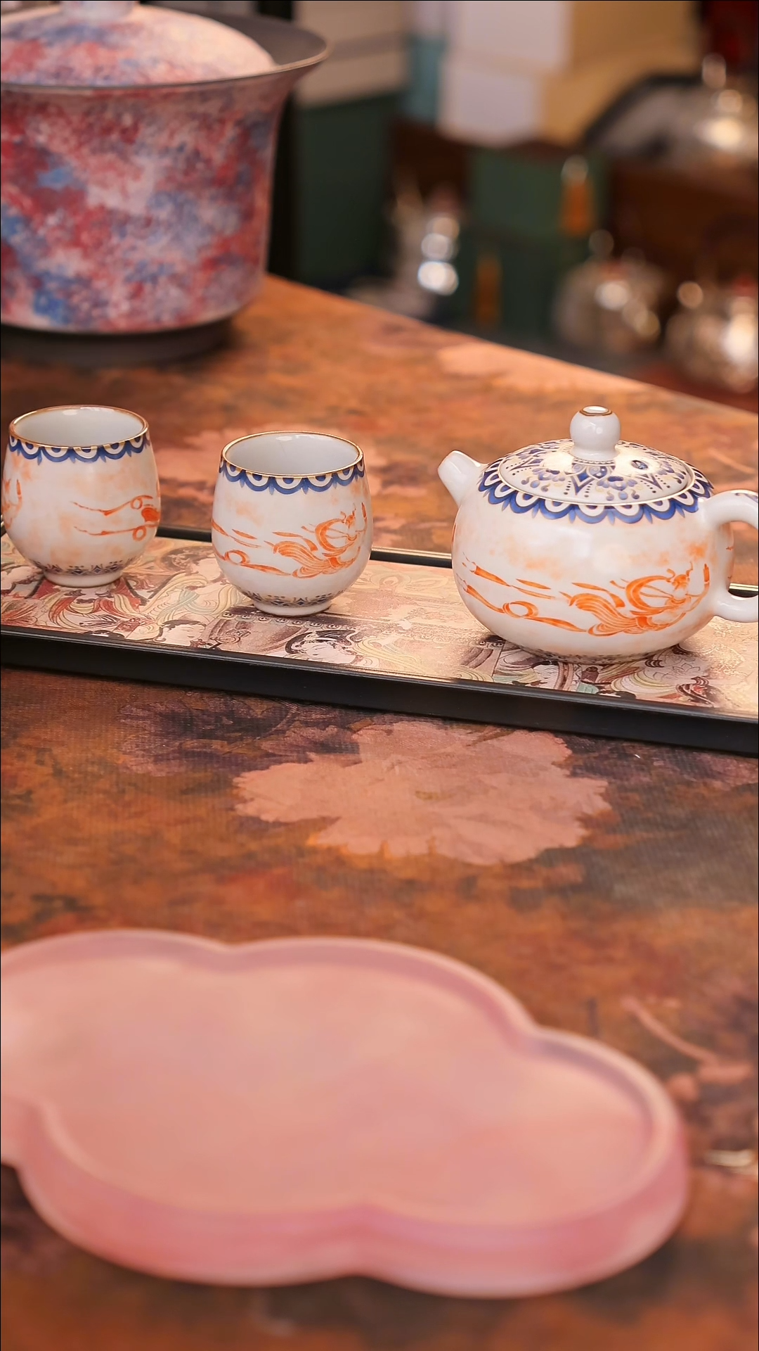 【闪购商品】陶瓷茶具（无礼盒无茶盘）@@A10566