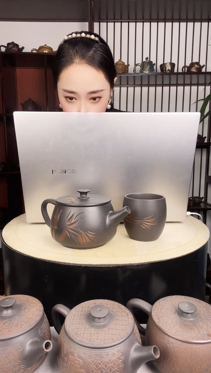 郑*信竹子400cc单壶平孔+送主人杯