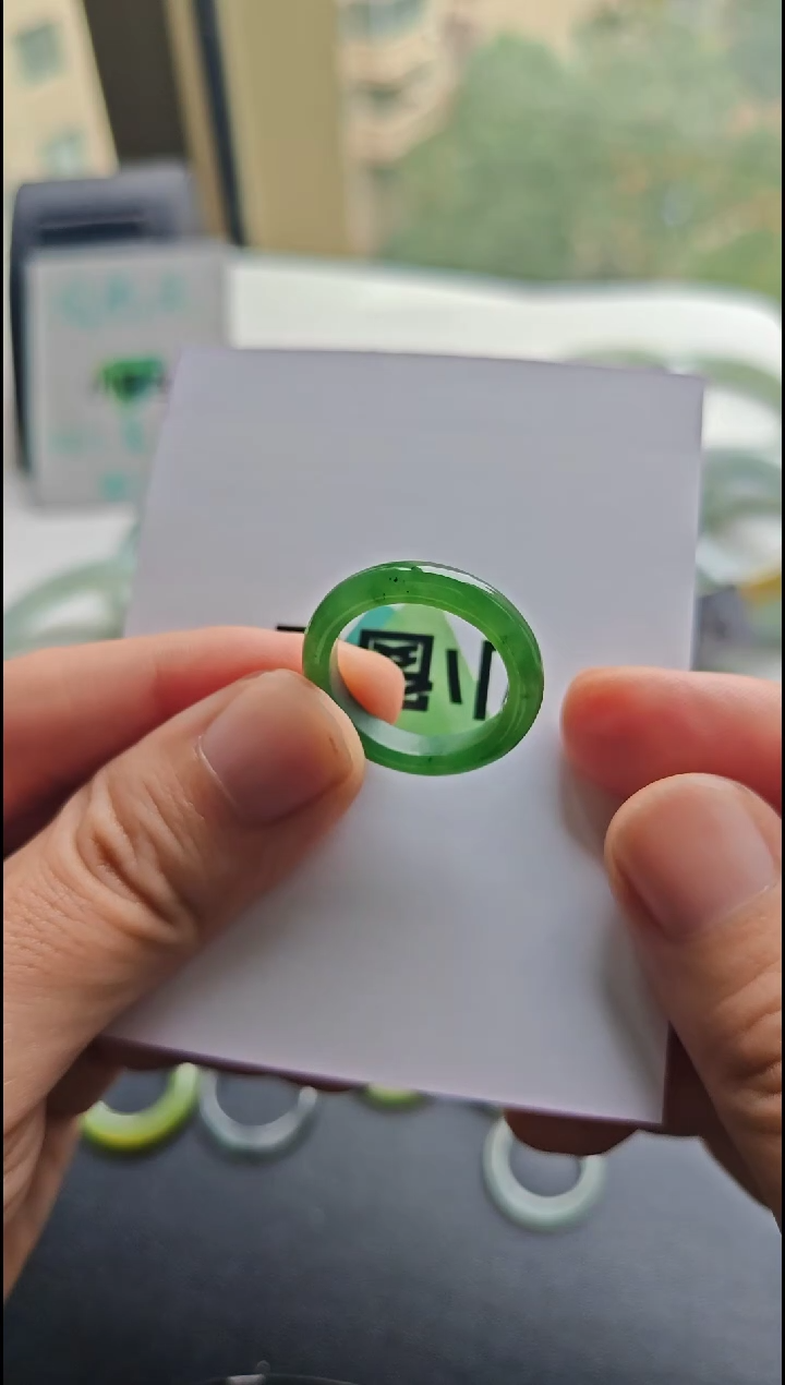 未镶嵌戒圈和田玉5和田玉戒圈未镶嵌17号