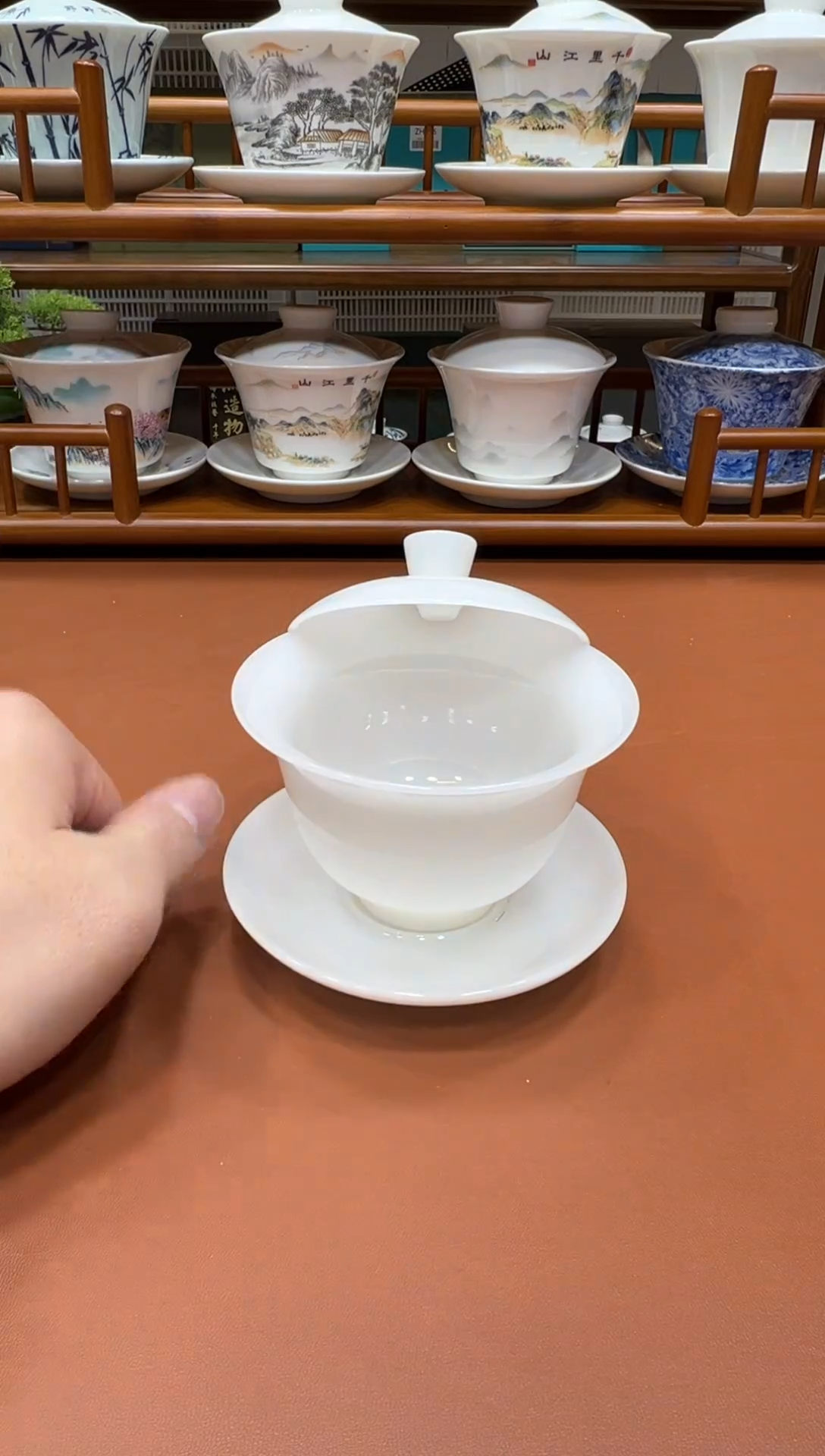 瓷器茶具【闪购商品】111111璞玉盖碗