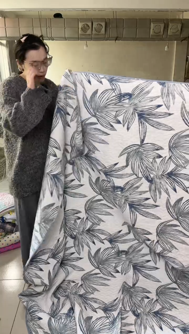 棉200*230白底大叶子