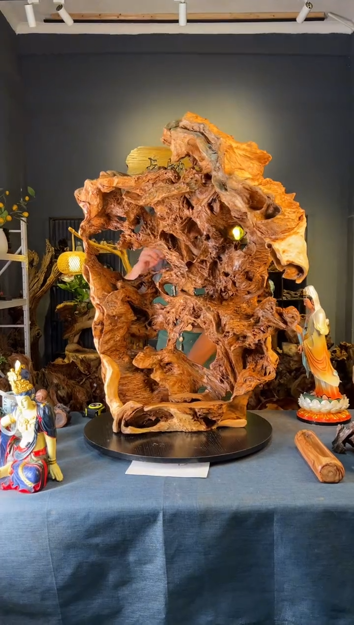 木卢师傅根艺作品（不包含人物摆件）