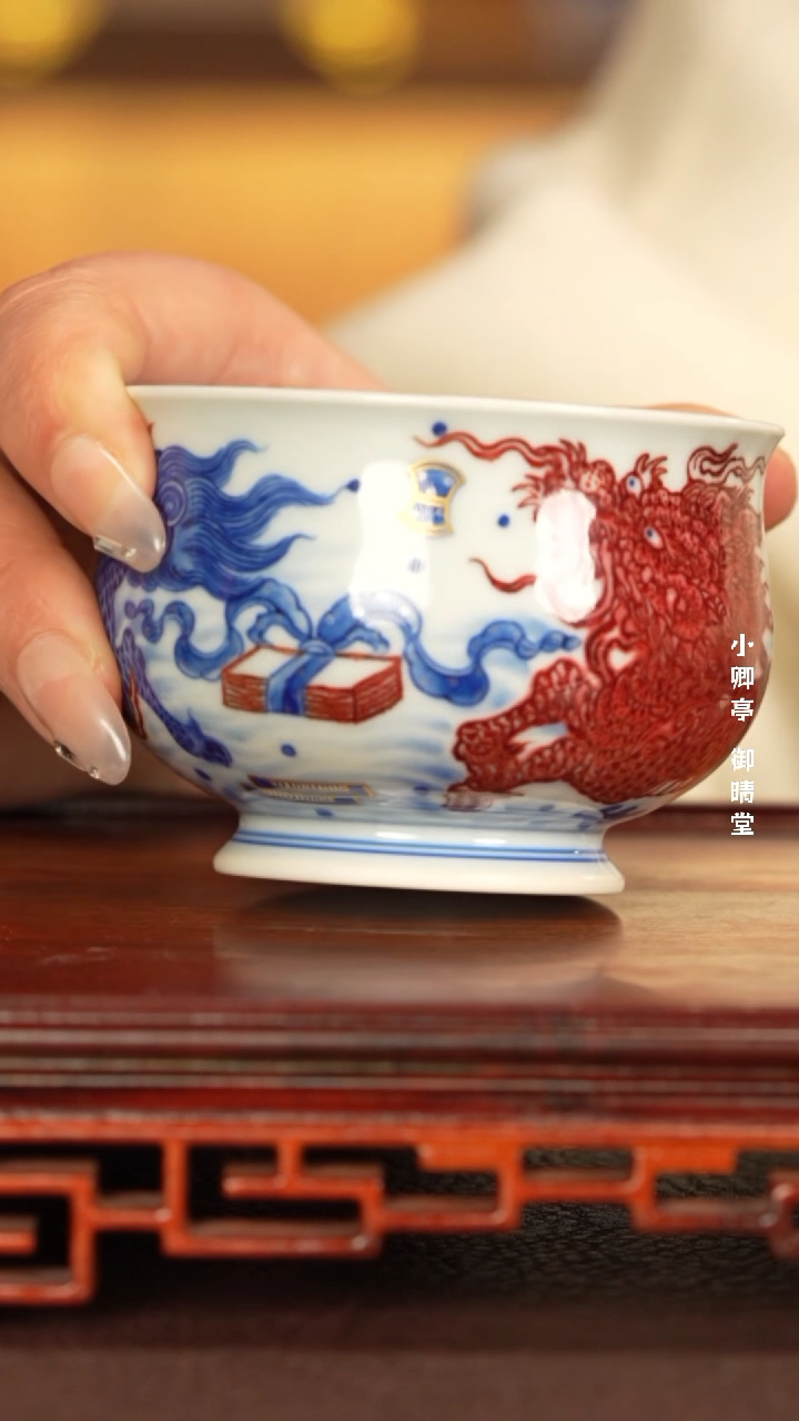 【闪购商品】杯子永明尚玩*窑景德镇纯手工陶瓷瓷