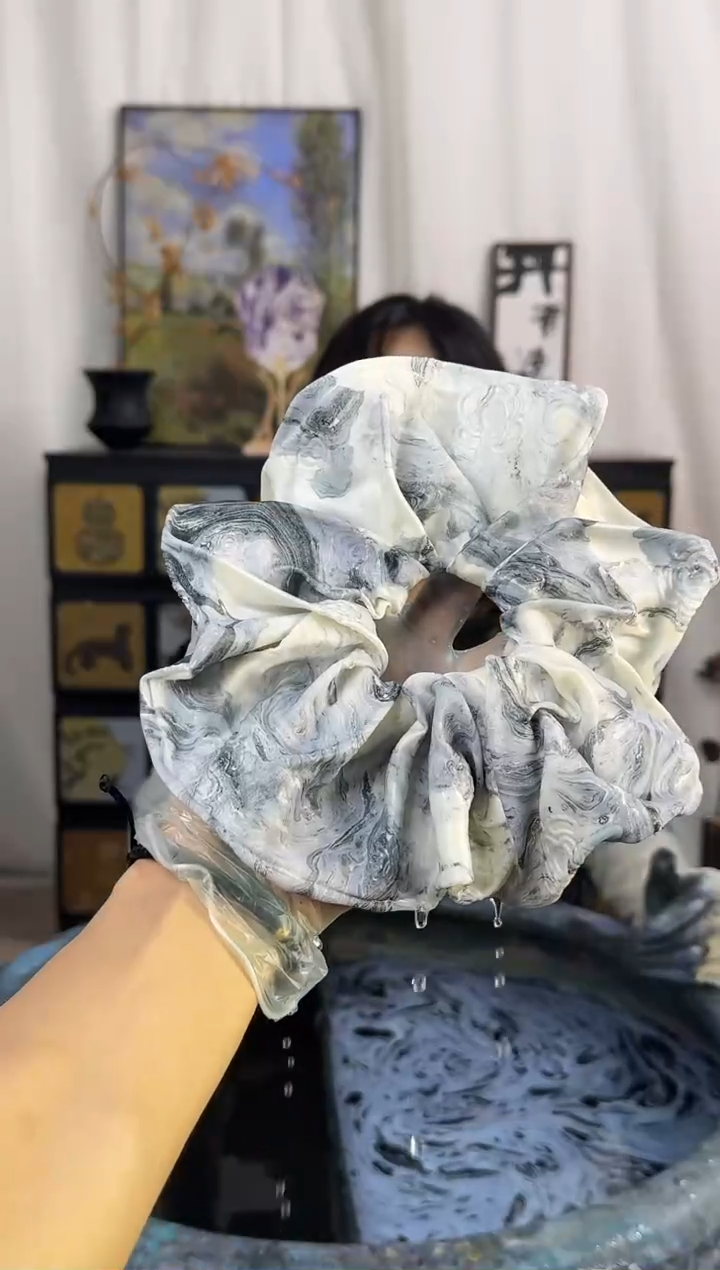 504 青花破若 山茶花发圈