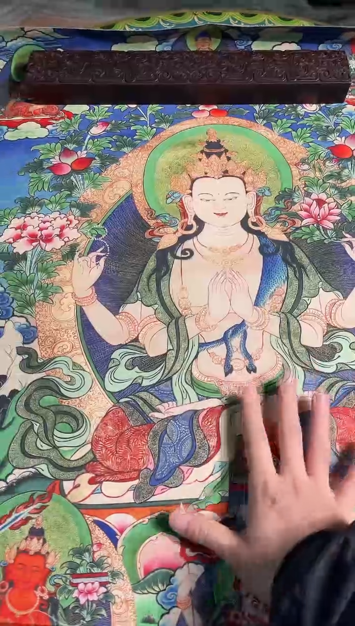 卷轴画天天的唐卡tk160