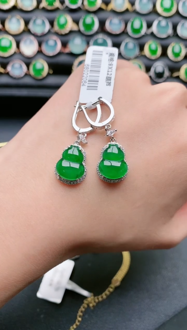 【闪购商品】翡翠戒指银S925镶嵌111111