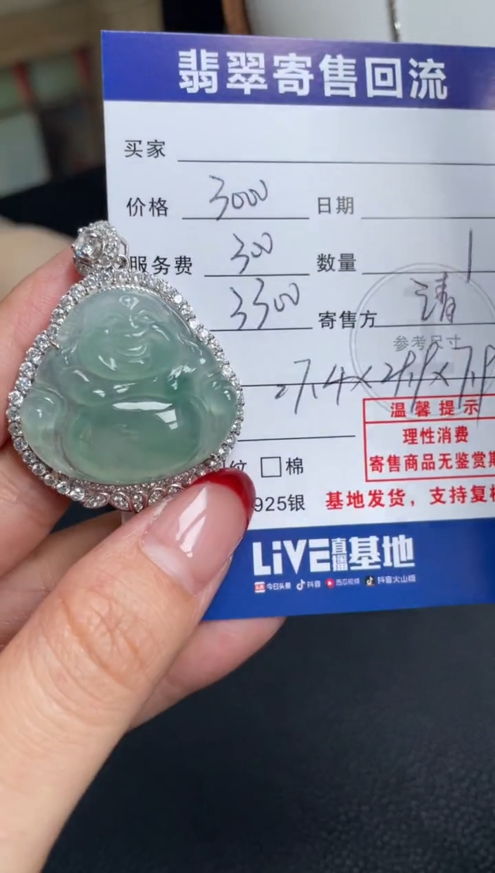 颈饰银S925镶嵌翡翠10152129