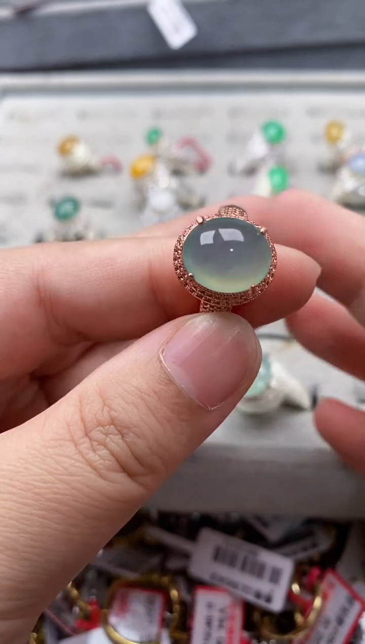 【闪购商品】翡翠戒指未镶嵌4444444---92