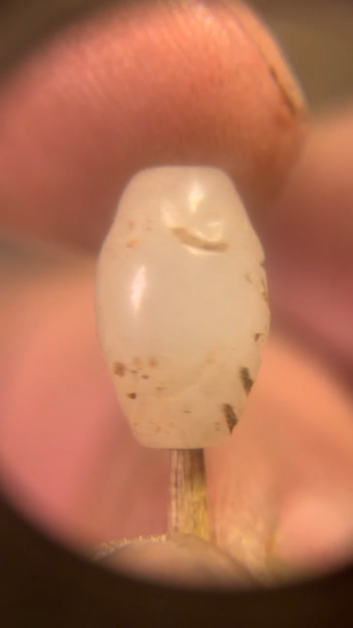 【闪购商品】透闪石质玉车挂未镶嵌1