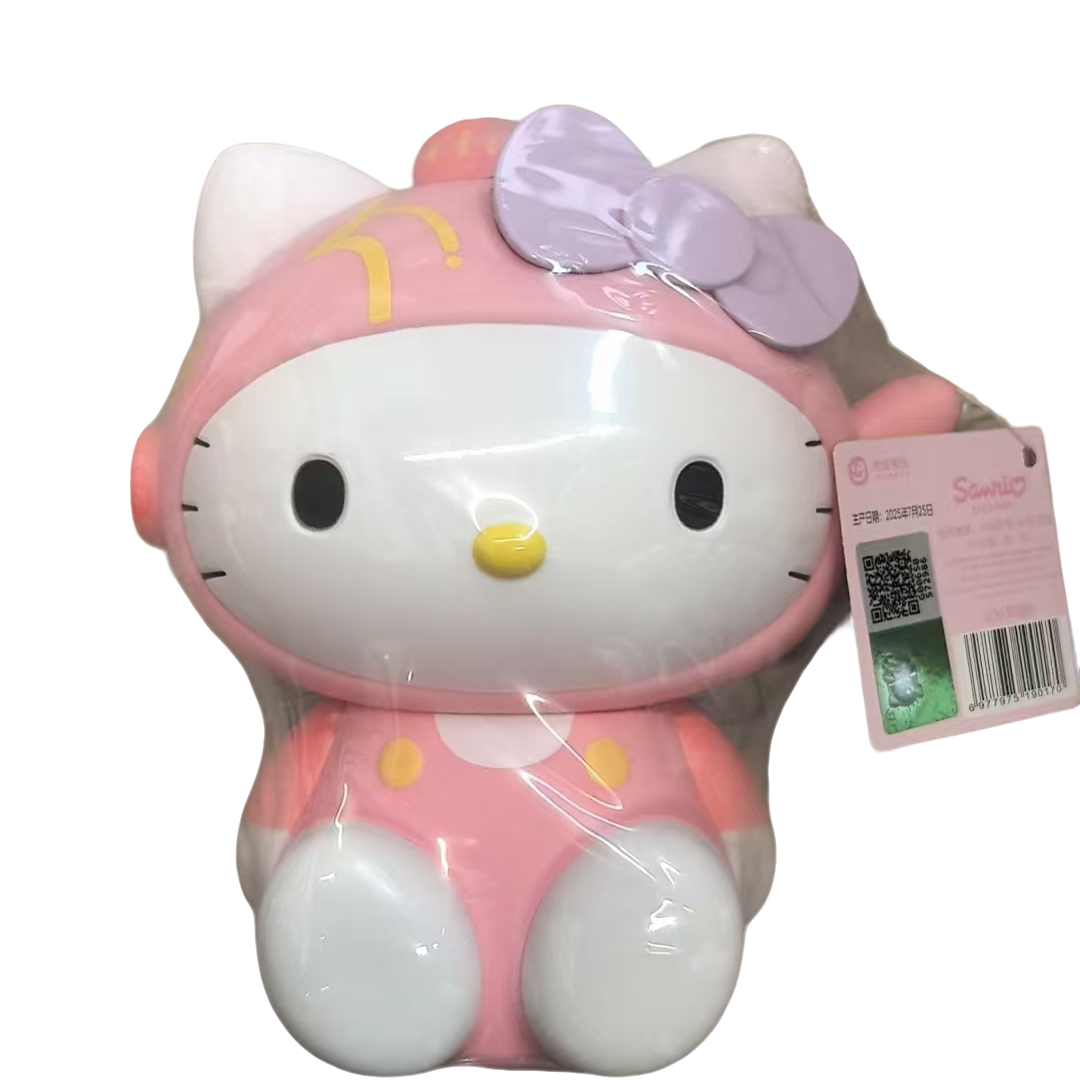 Hello Kitty开运锦鲤盒青梅芒果食玩手办（小南代拆）