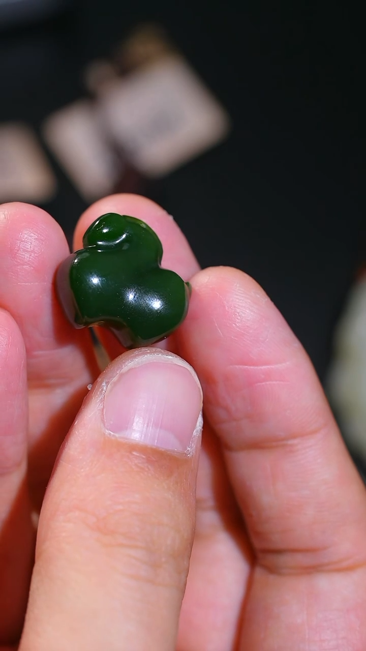 吊坠(不含链)未镶嵌和田玉7多样性发一