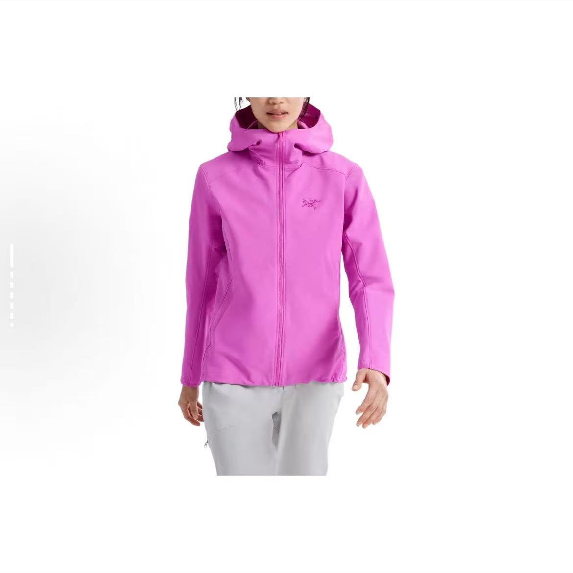 GAMMA hoody 休闲舒适纯色软壳防风透气夹克外套 女款 9295