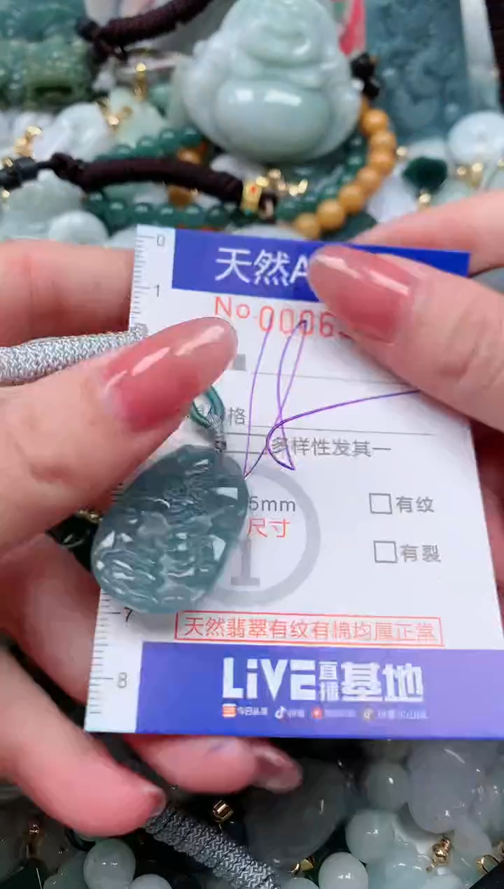 【闪购商品】翡翠颈饰未镶嵌00006587