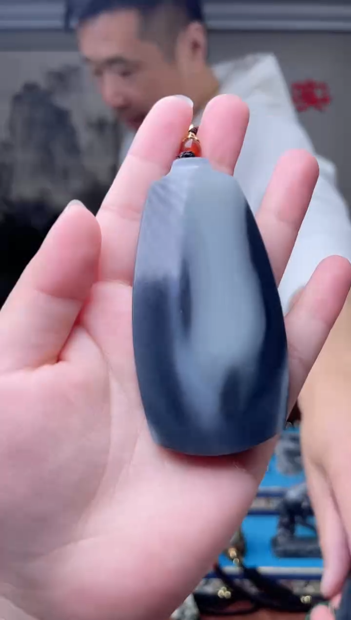 和田玉未镶嵌挂件1