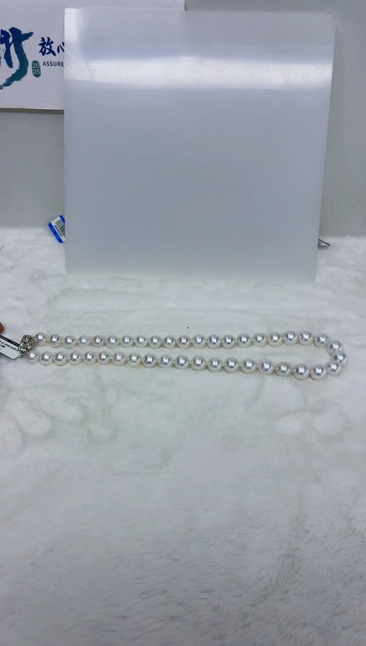 未镶嵌DA淡水珍珠淡水曼塔珍珠串链10 y542