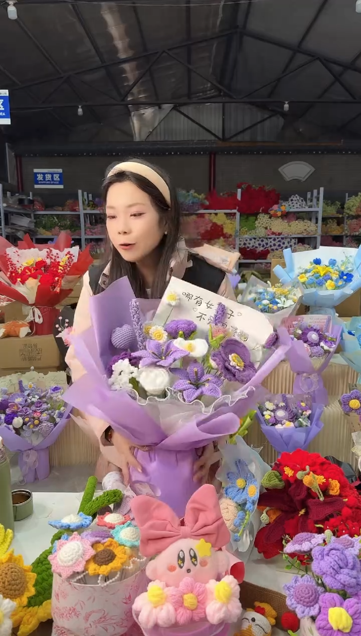 非遗手工花束，孤品清仓！！