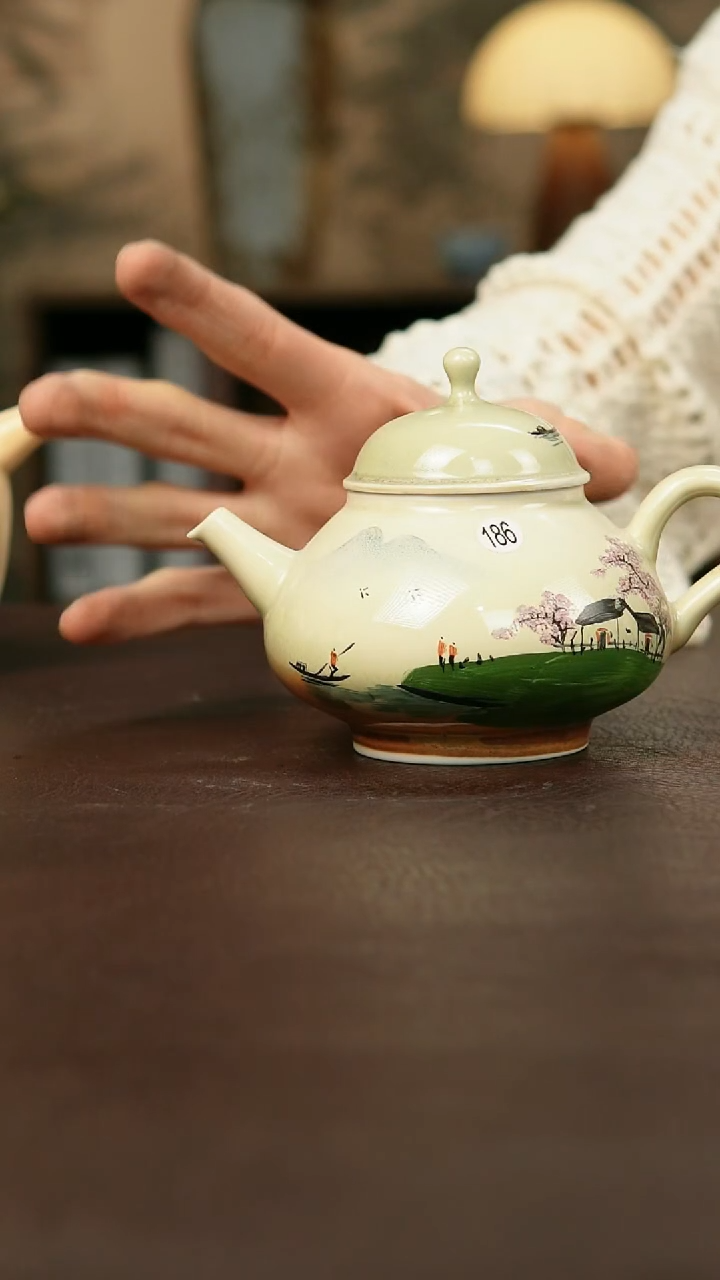 景德镇陶瓷杯碗柴烧多人