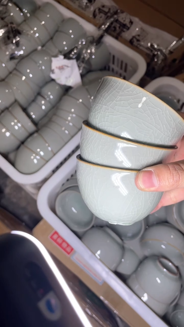 【闪购商品】3个 特价福利 微瑕 慧仙青瓷