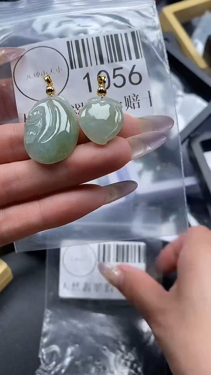吊坠(不含链)未镶嵌翡翠1056