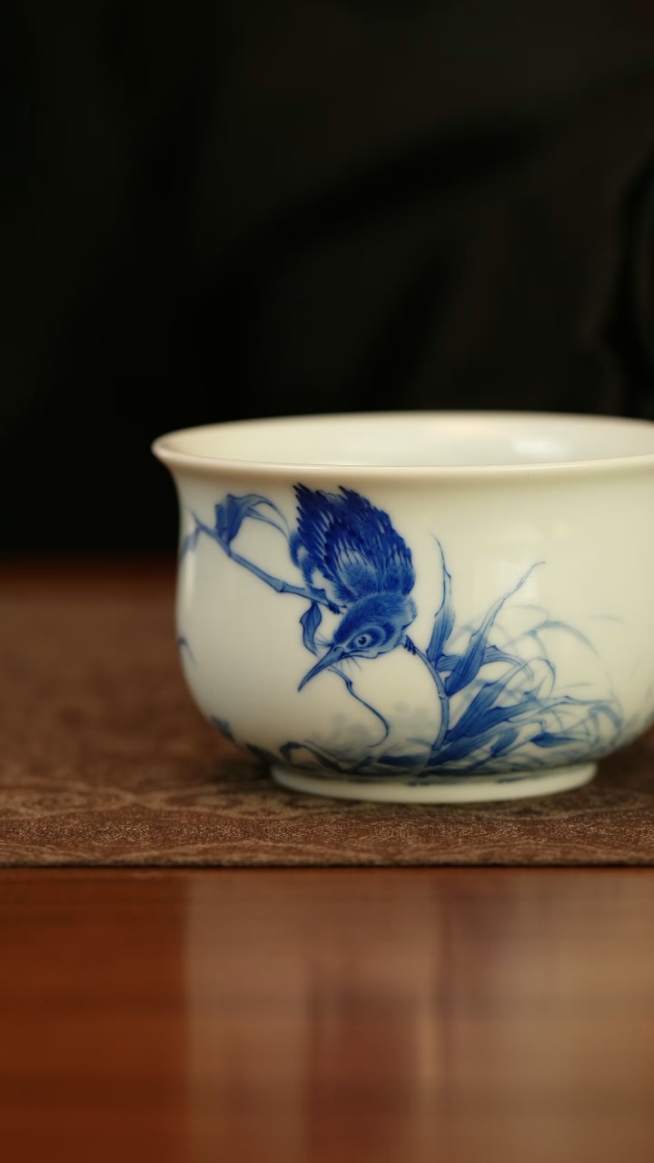 【闪购商品】仿王步青花柴窑单翠炉式