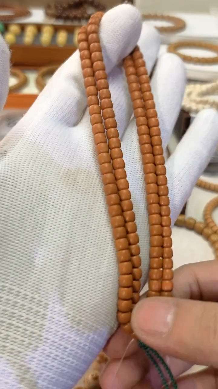 【闪购商品】橄榄核手串 cy5.3mm核尖108保真