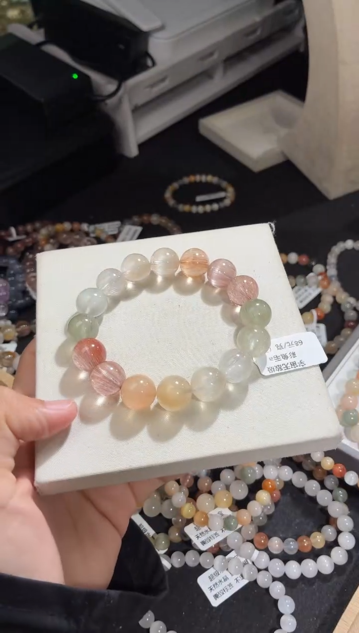 未镶嵌手链水晶133号多样性发一D 13+