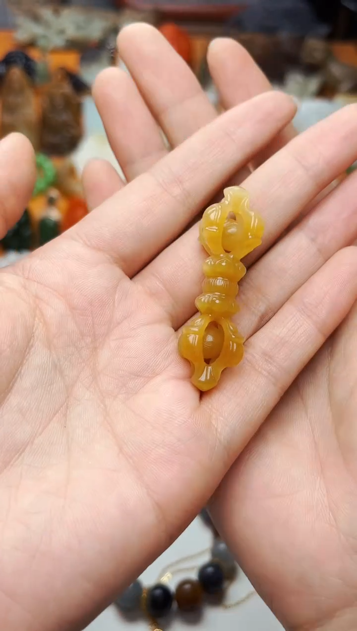 【闪购商品】和田玉颈饰未镶嵌杵