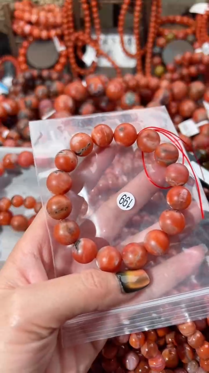 【闪购商品】南红玛瑙未镶嵌手串13