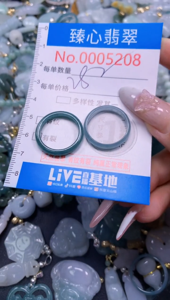 吊坠(不含链)未镶嵌翡翠5208