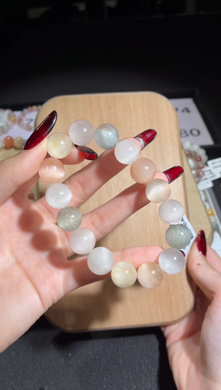 未镶嵌手链水晶172号多样性发一B  13+