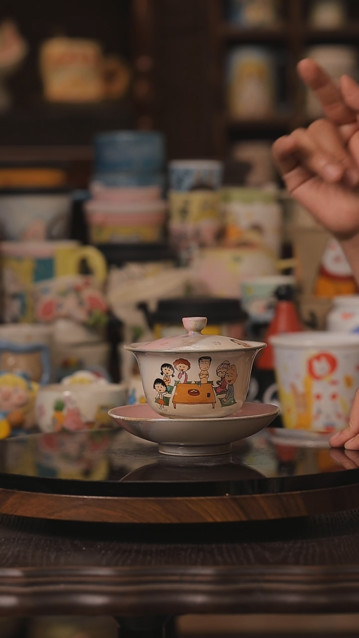 摆件景德镇釉下彩绘设计师款式陶瓷