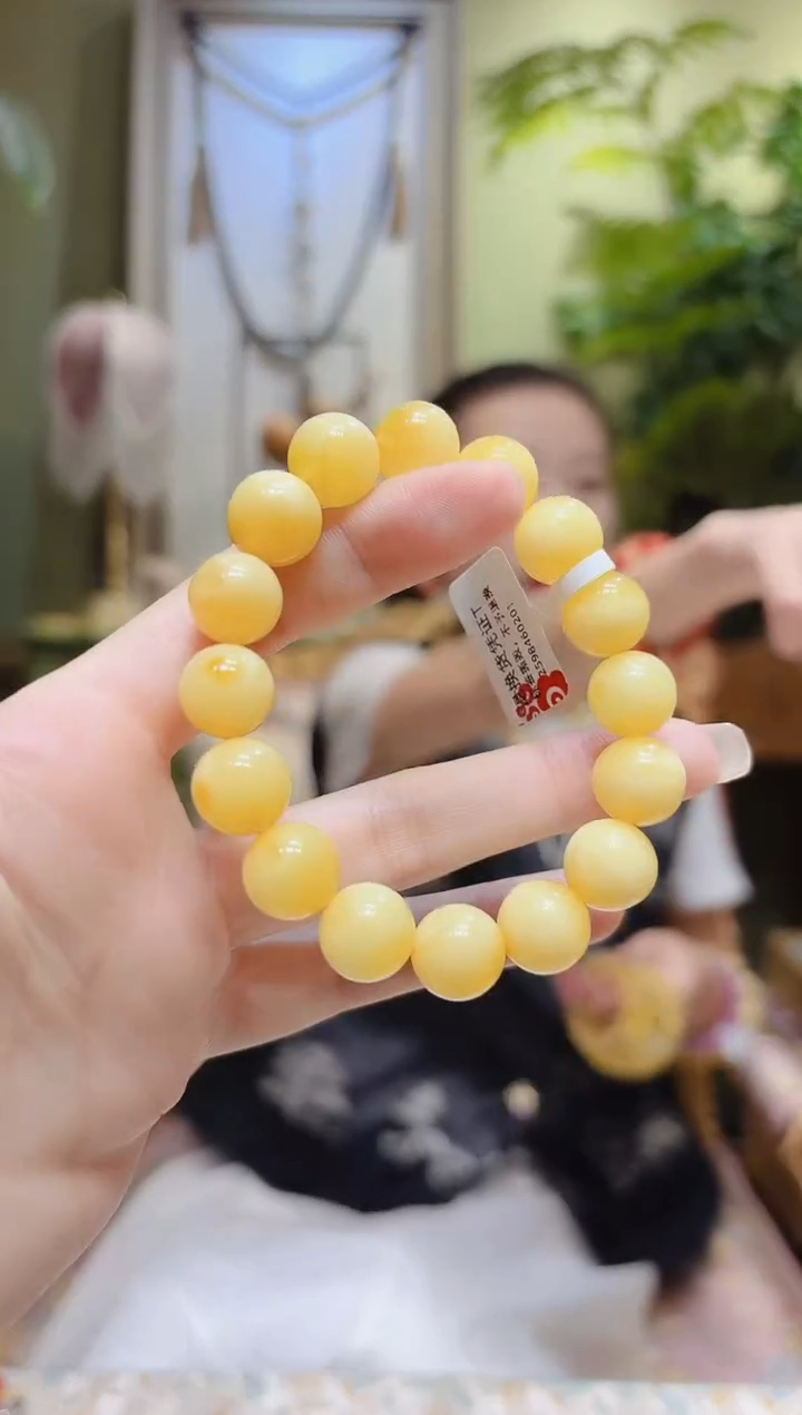 【闪购商品】蜜蜡手串未镶嵌蜜蜡手串T12.1