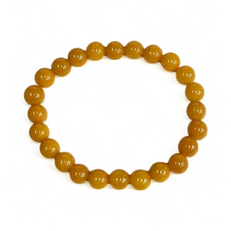 a770田黄单圈8mm手串手链百搭简约