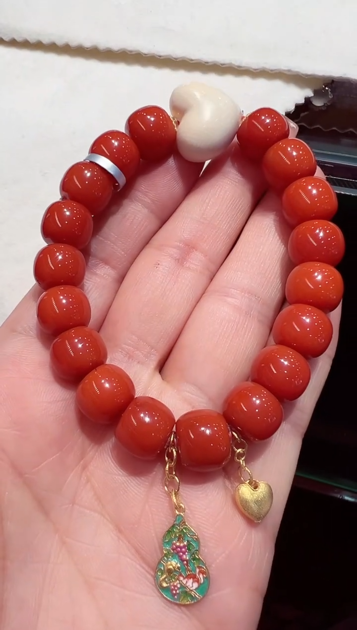 【闪购商品】南红玛瑙手链未镶嵌南红手链