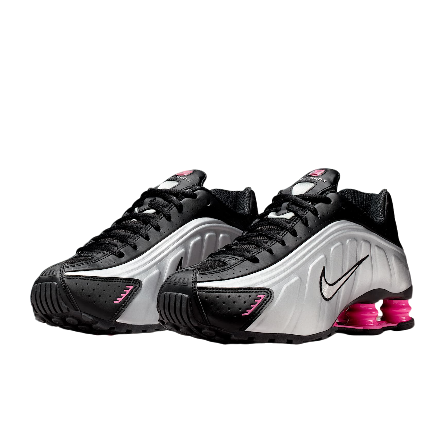 NIKE/耐克官方女款SHOX R4舒适潮流时尚运动休闲跑步鞋AR3565-012