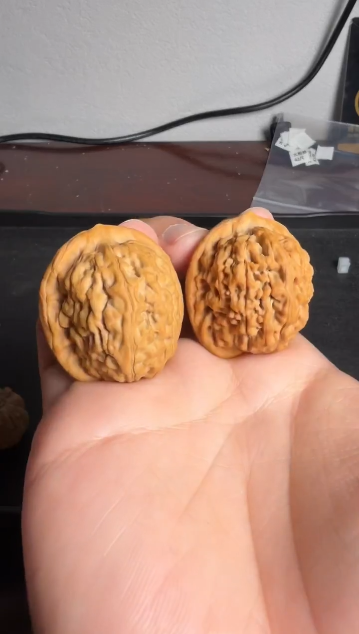 吊坠文玩核桃K*k36同尺全品莲花