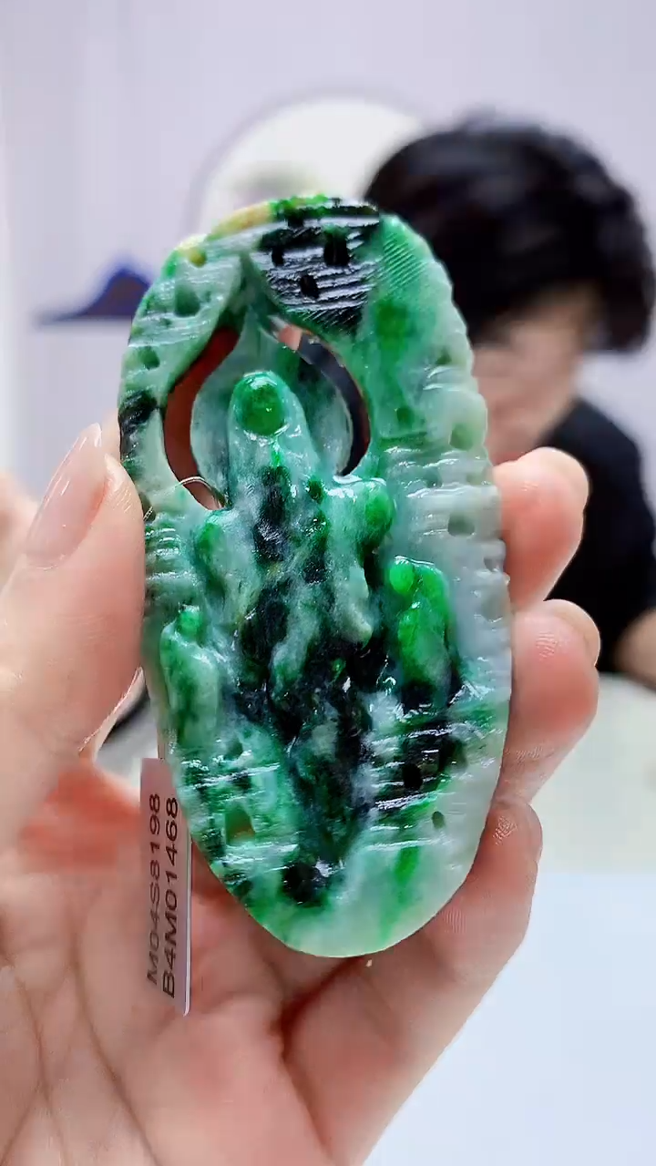 定制翡翠未镶嵌5145ms-毛货124悟道