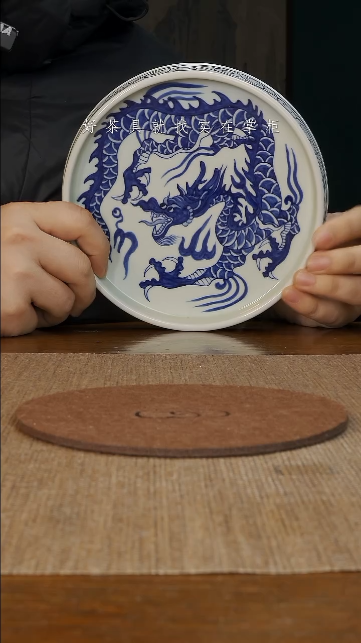 【闪购商品】摆件景德镇手工手绘茶具大器宛成