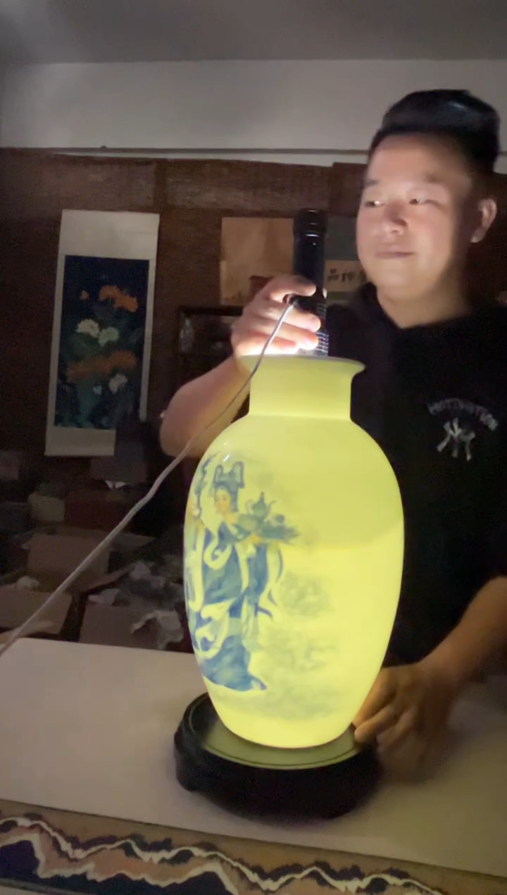 摆件瓷景德镇陶瓷摆件Y496